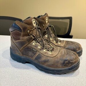 Irish Setter Red Wing ELY Men's 6-inch Waterproof Leather Safety Toe Boot 13 EE